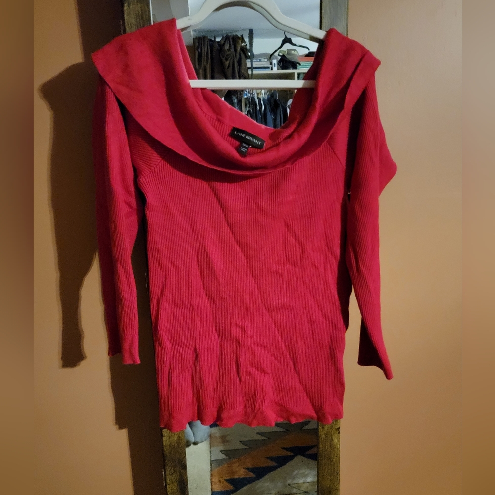 Off the shoulder christmas sweater